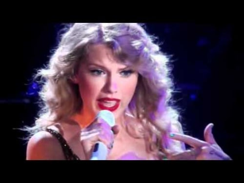Taylor Swift Speak Now World Tour - The Story Of Us