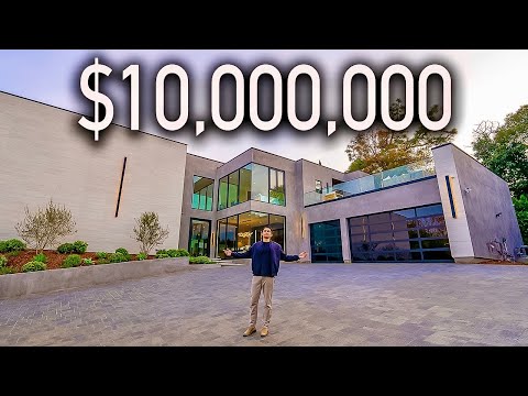 Touring a $10,000,000 Sherman Oaks Mansion with a Basketball Court!