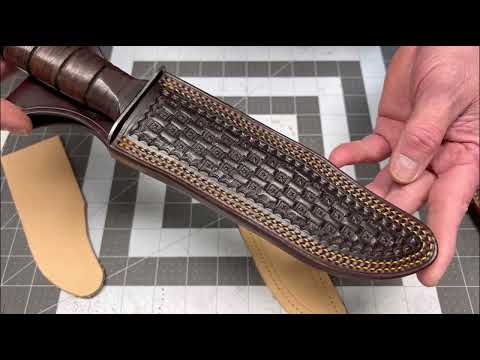 The Secrets Of Knife Sheath Crafting At Knife Sheath School! #youtube #youtubevideo #youtuber