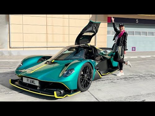 Driving $3 Million Aston Martin at F1 Track