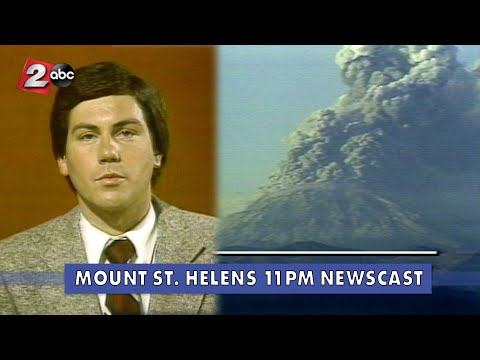 Mount St. Helens 11pm Newscast - May 18, 1980 | KATU In The Archives