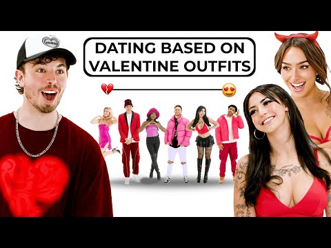 Dating Based on Valentines Day Outfits | 6 Girls VS 5 Guys