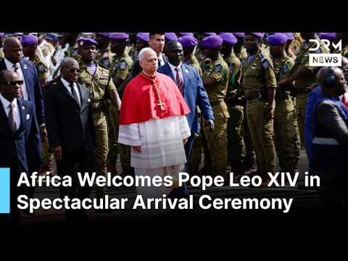 WATCH: Grand Welcome for Pope Leo XIV in Cameroon as Historic Africa Visit Begins | AK1G