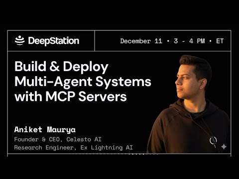 Build & Deploy Multi-Agent Systems with MCP Servers
