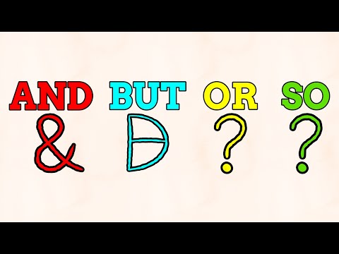 I Made Symbols For Other Conjunction Words