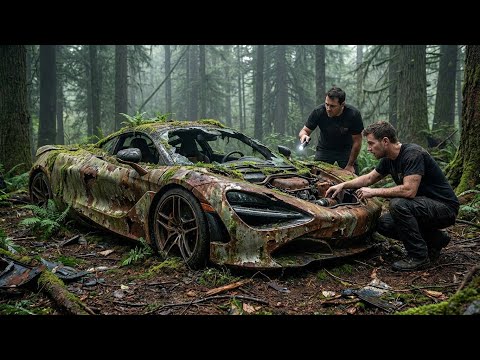 ASMR Car Restoration! McLaren 720S Brought Back From Extreme Damage to Showroom Condition