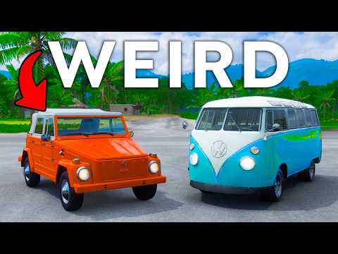 We Tried Forza's Weirdest Cars