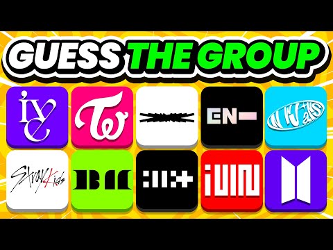 Guess the KPOP GROUP by LOGO 💜 GUESS THE GROUPS BY THEIR LOGOS | KPOP QUIZ 2024 - TRIVIA