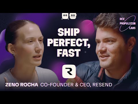 Zeno Rocha of Resend on cutting scope ruthlessly and shipping perfect products fast