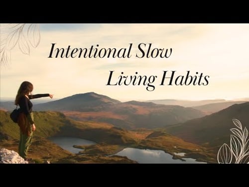 Gentle Morning Slow Living🌽Finding Kindness Towards Ourselves