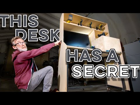 Workshop Workstation w/ a Space-Saving Twist