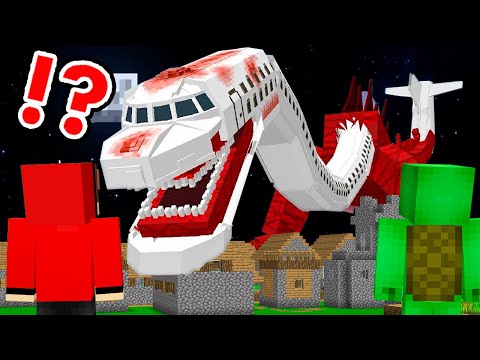 JJ and Mikey Found The Biggest Infected Sky in Minecraft - Maizen?!