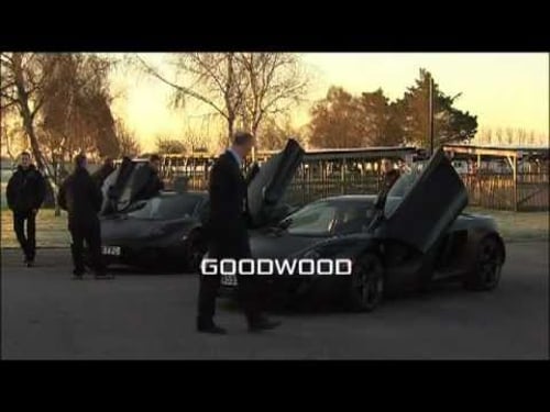 MP4-12C Experimental Prototype Testing