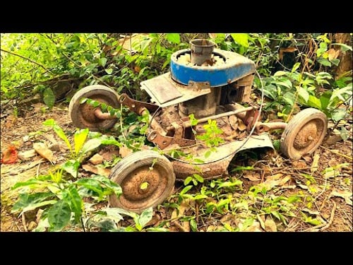 Restoration Industrial Lawn Mowers // Restoring Old Lawn Mowers part 1