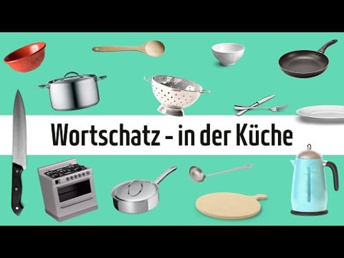 Learn German - Vocabulary: in the Kitchen