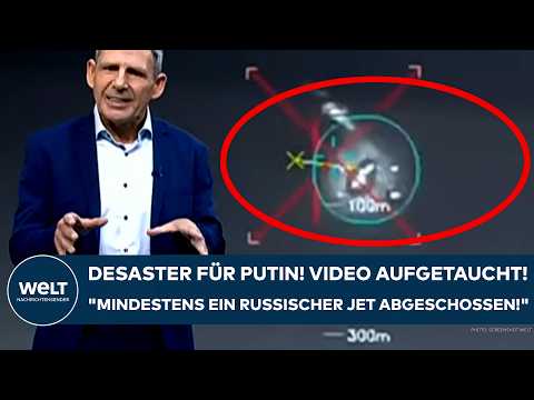 UKRAINE-KRIEG: Desaster für Putin! Video aufgetaucht! "Mindestens ein russischer Jet abgeschossen!"