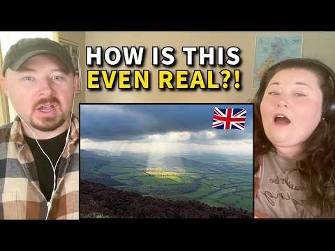 Americans React: England's Coast to Coast Walk – 182 Miles of STUNNING English Countryside!