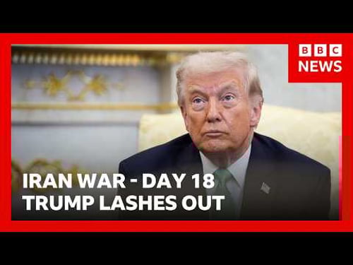 Trump criticises Nato allies saying US 'no longer needs' help with Iran War | BBC News