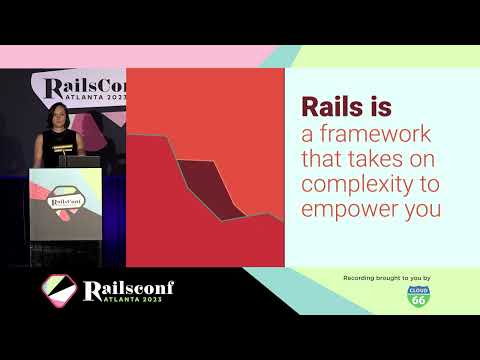 RailsConf 2023 - Keynote by Eileen Uchitelle