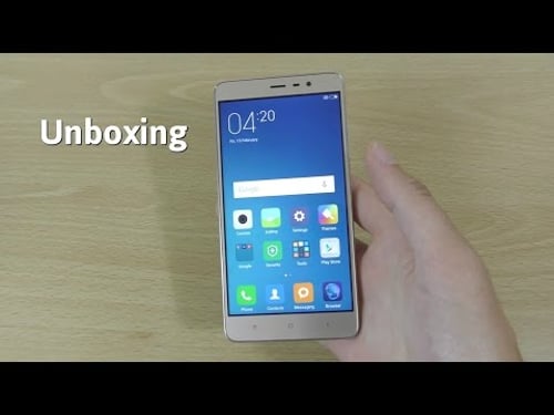 Xiaomi Redmi Note 3 Pro Gold - Unboxing! (4K)