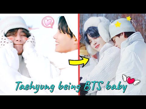 Kim Taehyung being BTS baby (κΉννμ λ°©νμλ
λ¨μ μκΈ°λ€) | Army's safe haven