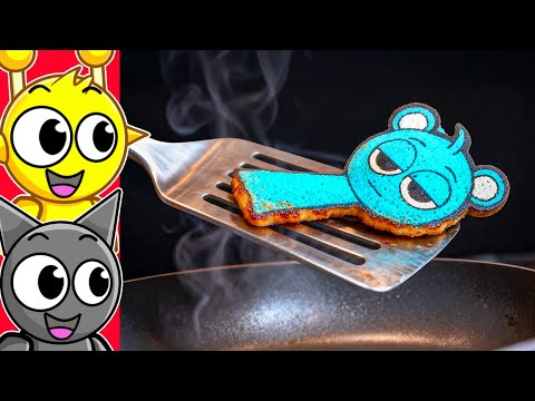 Reacting To SPRUNKI PANCAKE ART!
