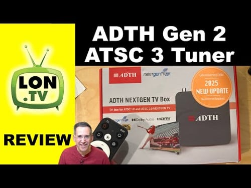 The New ADTH Gen 2 Tuner Plays DRM without an Internet Connection, but..