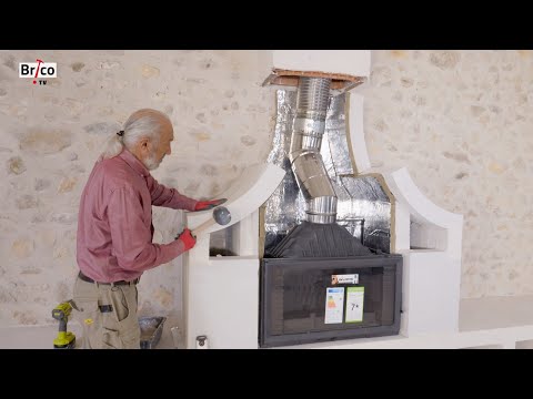 Créer une cheminée à foyer fermé - Tuto Bricolage avec Robert