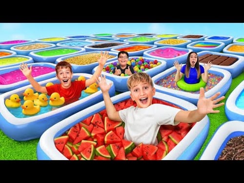 100 रहस्यमयी पूल, सिर्फ़ 1 जीतना है!!