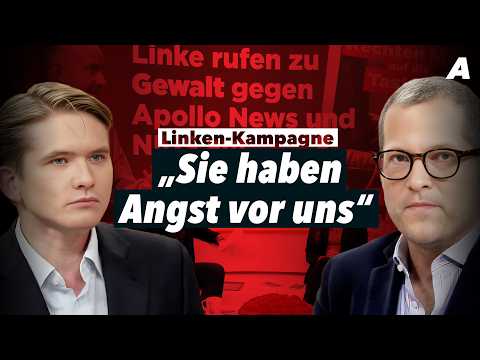 Bei „Nius Live“: Abrechnung mit Linken-Kampagne gegen Apollo News