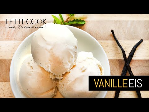 Vanilleeis selber machen