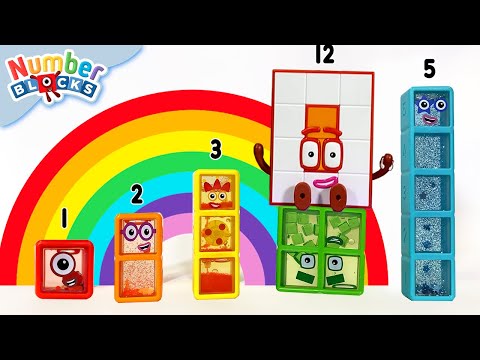 Let's Relax with Numberblock Twelve | Calming Sensory Video for Kids | Learn to Count | Numberblocks
