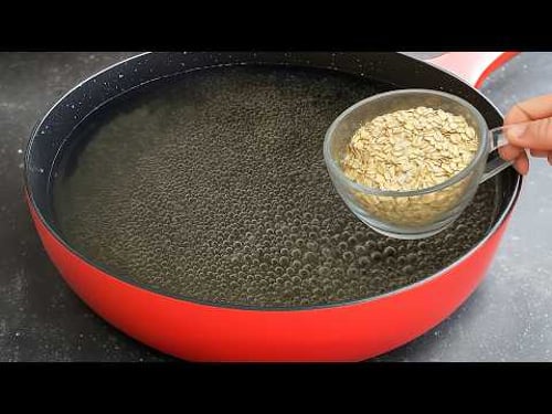 Add oats to boiling water and you’ll be amazed by what happens next! 😨
