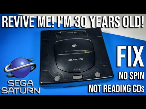 How I Fixed My Saturn's CD Drive After 30 Years