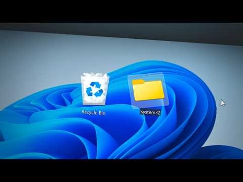 I Deleted System32 on 3D Windows