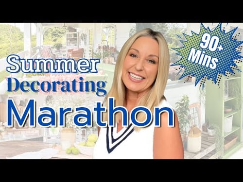 Summer Home Decor MARATHON 🌿 90+ Mins of Decorating Ideas