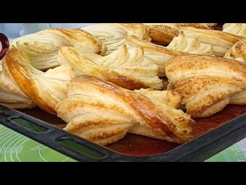 Հեշտացված, արագ շերտավոր խմոր՝ առանց մարգարին քսելու/ամեն ինչի համար/ հեշտ կտրվածք/ թիթեռնիկներ