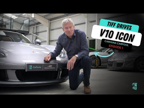 Tiff Needell Drives Porsche Carrera GT (First Time!) on Carhuna Carpool