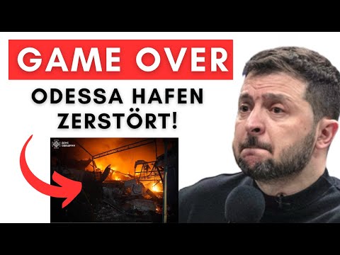 Putin zerstört Ukraines letzte Lebensader – Hafen von Odessa fällt!