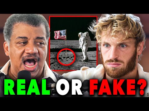 LOGAN PAUL DEBATES MOON LANDING WITH NEIL DEGRASSE TYSON