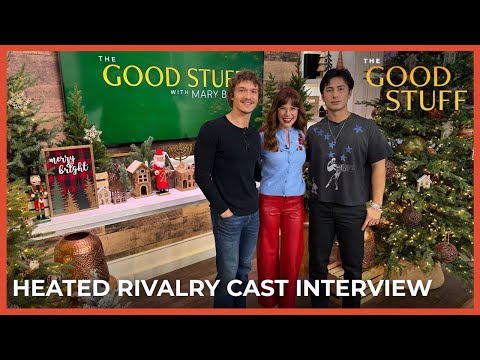 Heated Rivalry Stars Connor Storrie and Hudson Williams | Interview | The Good Stuff with Mary Berg