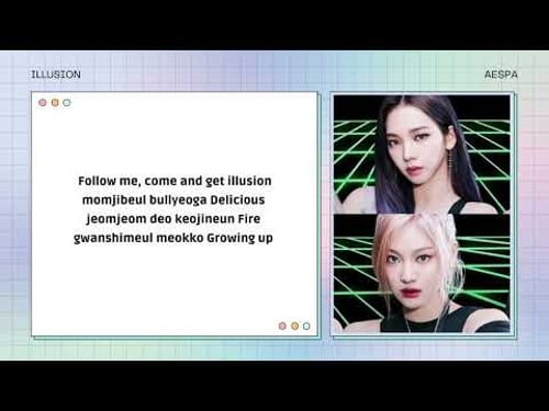 Aespa Illusion Easy Lyrics - aespa 에스파 '도깨비불 (Illusion)' Lyrics