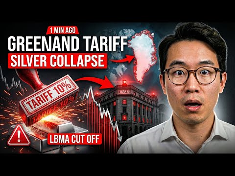 1 Min Ago: The "Greenland Tariff" Just Killed The Silver Market | 10% Tariffs Just Cut Off LBMA