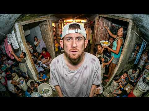 Entering The Tunnel Where 100 Families Live