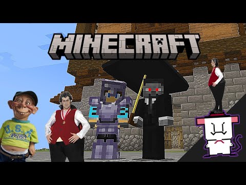 Two knobs play Minecraft
