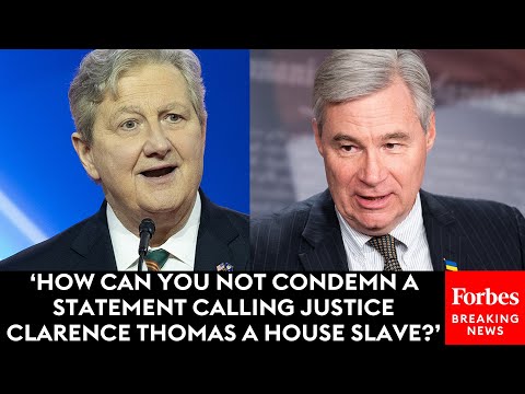 BREAKING NEWS: John Kennedy Presses Sheldon Whitehouse About ‘Racist’ Attacks On Clarence Thomas
