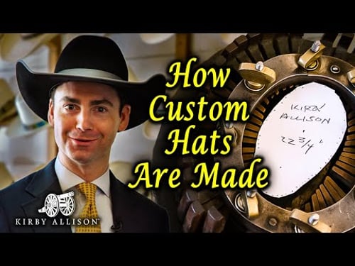 How Custom Cowboy Hats Are Made | Nathaniel's Custom Hats