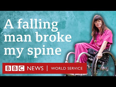 'A falling man broke my spine but didn’t break me' - Lives Less Ordinary podcast, BBC World Service