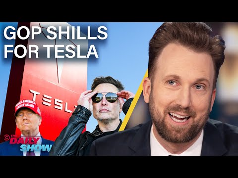 GOP Pumps Tesla As Trump Admin Flubs JFK File Release & DEI Scrubbing | The Daily Show