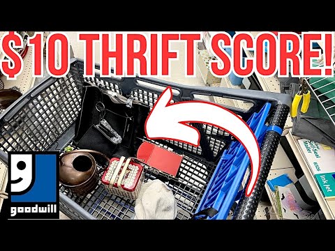I’m SHOCKED! I Found This for $10 at Goodwill… | Thrift Shopping + Haul